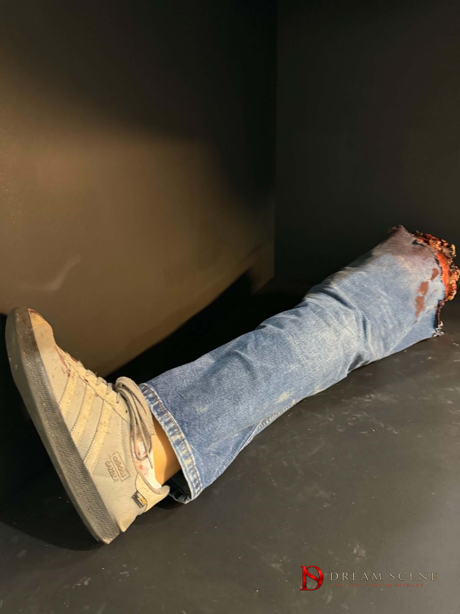 Severed Clothed Leg