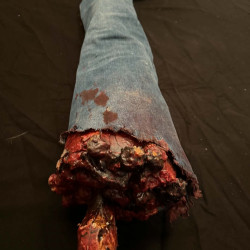 Severed Clothed Leg